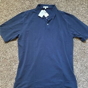 NWT Peter Millar Navy Polo Shirt Crown